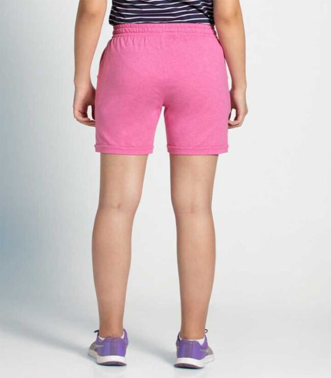 Jocky Solid Women Pink Regular Shorts - Image 3