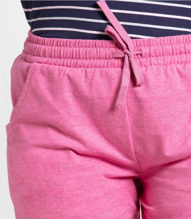 Jocky Solid Women Pink Regular Shorts - Image 5
