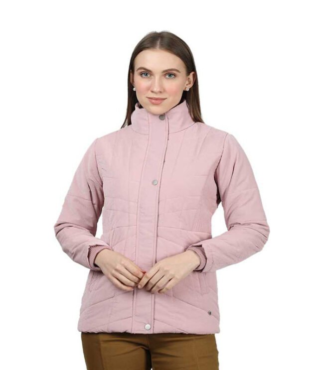 MONTE CARLO Full Sleeve Solid Women Bomber Jacket