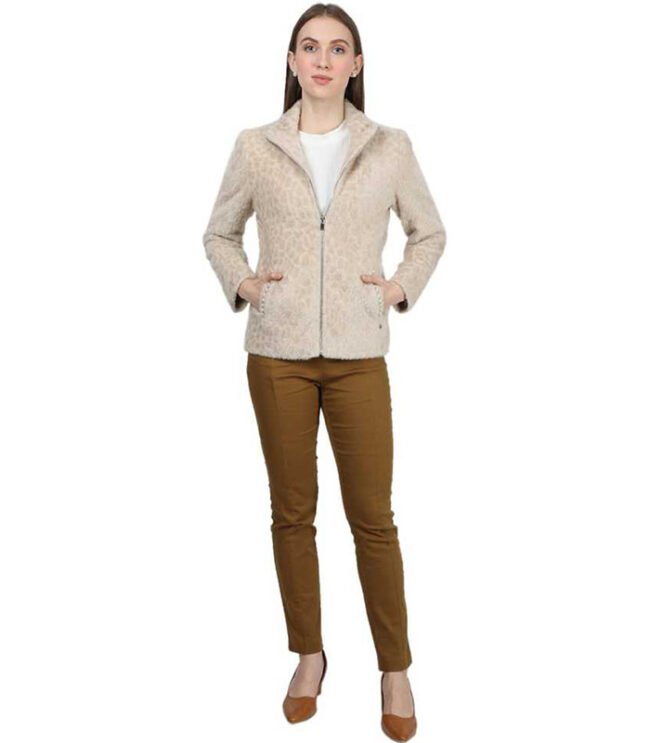 MONTE CARLO Full Sleeve Printed Women Bomber Jacket - Image 4
