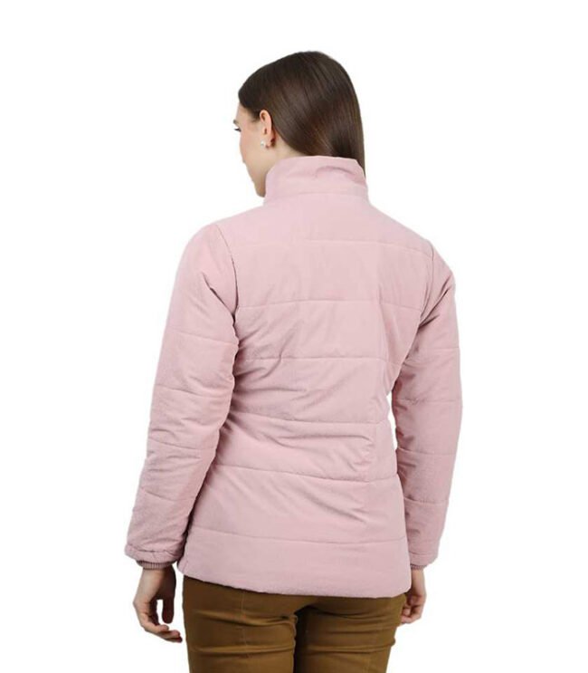 MONTE CARLO Full Sleeve Solid Women Bomber Jacket - Image 2