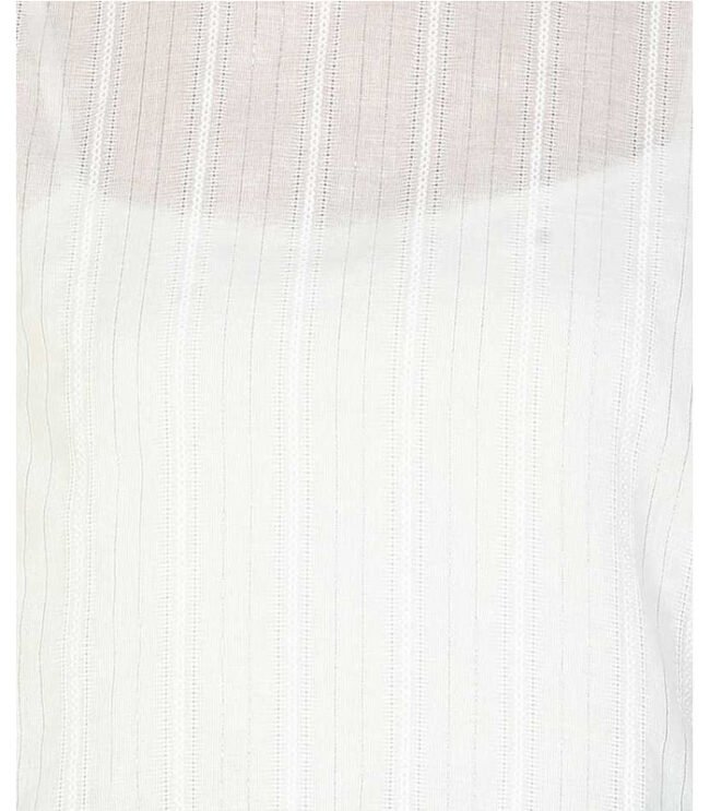 FM Casual Batwing Sleeve Striped Women White Top - Image 5
