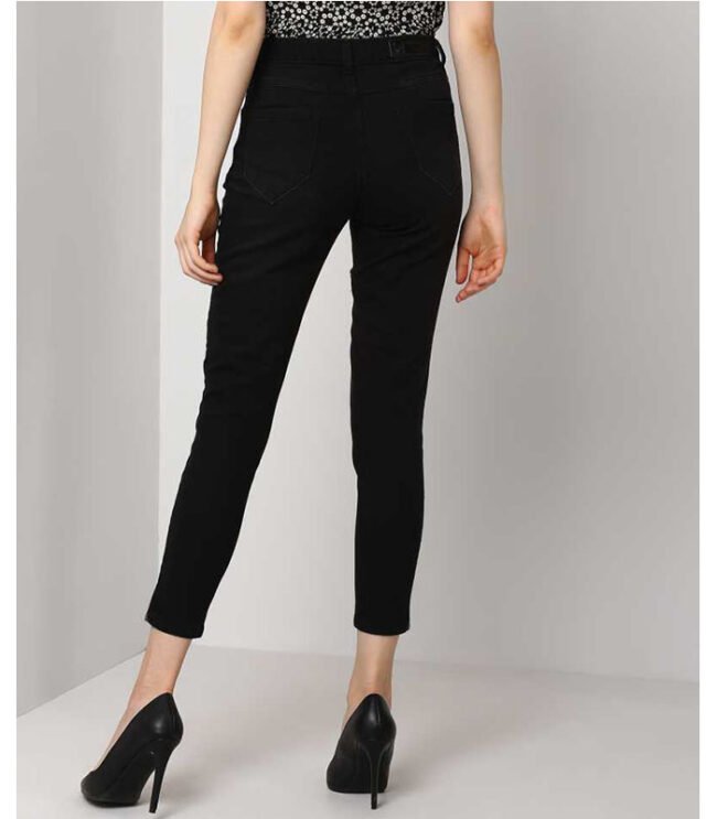 FM Skinny Women Black Jeans - Image 4