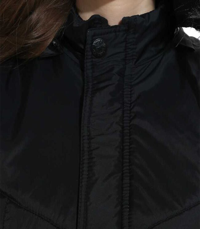 Masonic Full Sleeve Solid Women Padded Jacket - Image 4