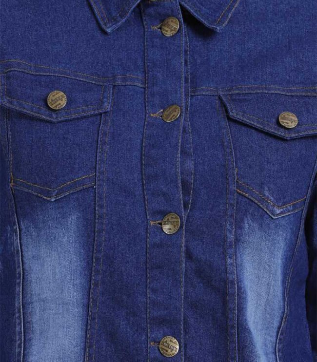 HYTREND Full Sleeve Washed Women Denim Jacket - Image 5