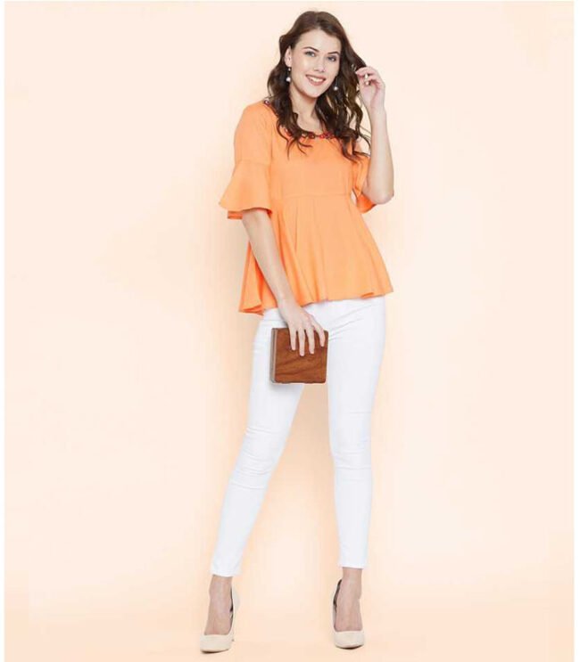Dry State Skinny Women White Jeans - Image 2